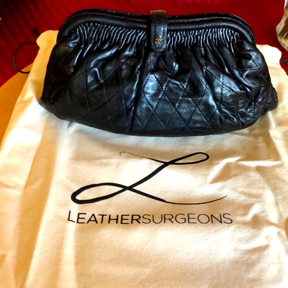 Vintage Chanel Lambskin Clutch